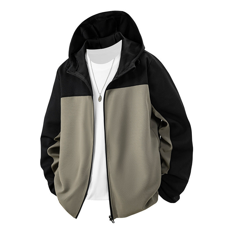 Men's leisure jacket with breathable fleece lining Lisslune
