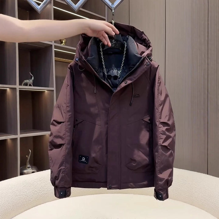 Men's Technical Functional Jacket with Insulating Hood Lisslune