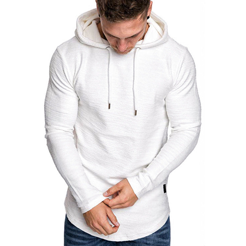 Men's hoodie shirt with modern textured design and comfortable fit Lisslune