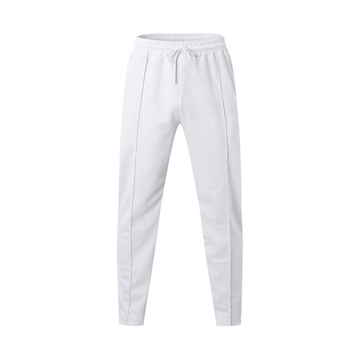 Men's sporty jogging pants with elastic waistband and side inserts Lisslune