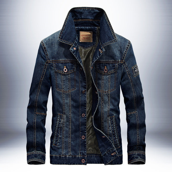 Men's Denim Jacket Lisslune
