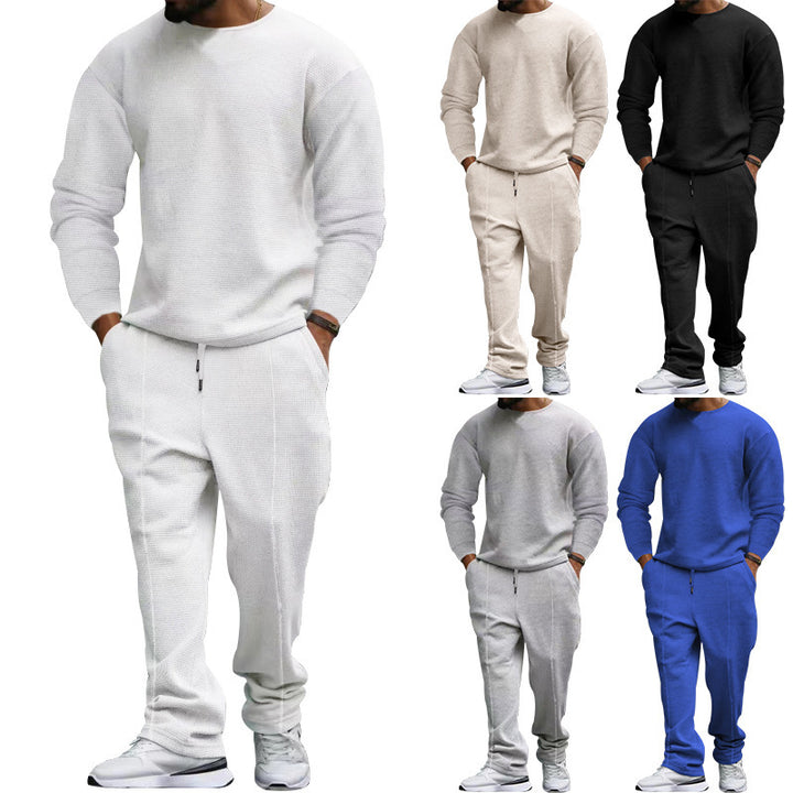 Men's Casual Knit Suit Lisslune