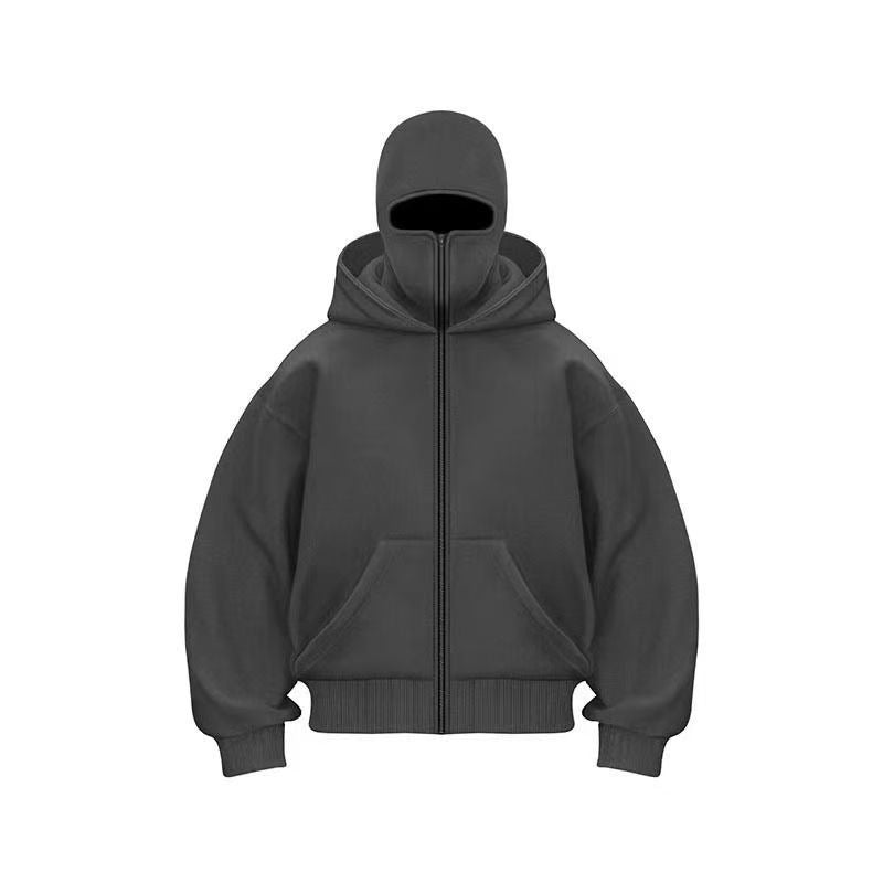 Women's hoodie with innovative design and practical zipper Lisslune