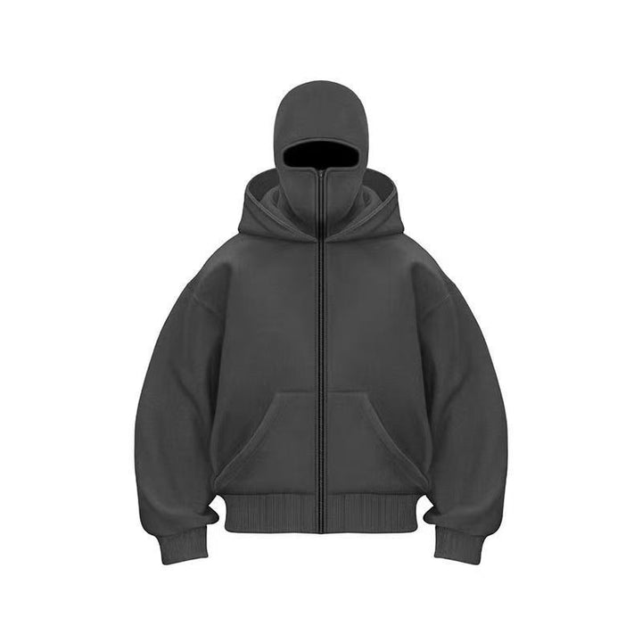 Women's hoodie with innovative design and practical zipper Lisslune