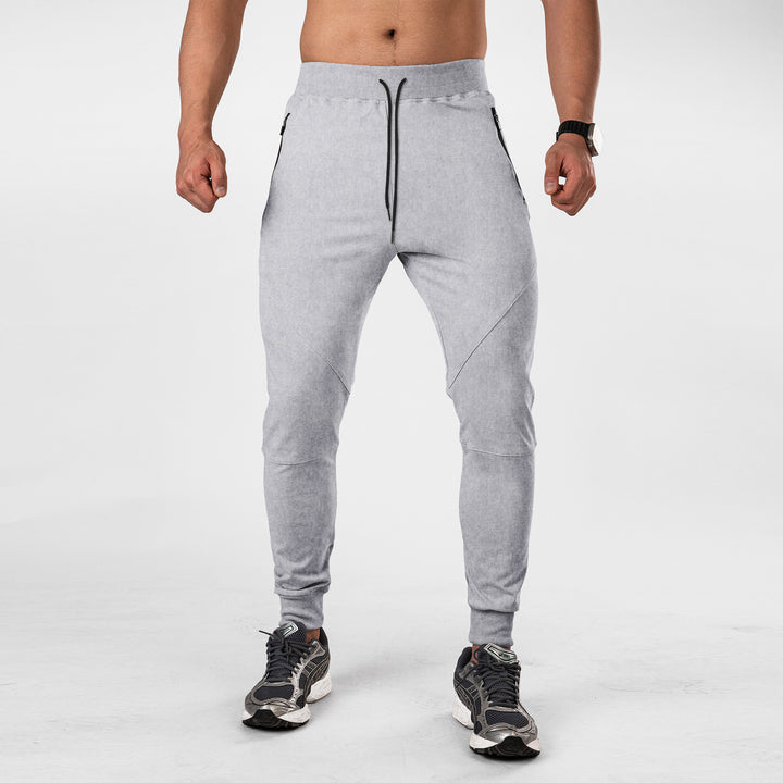 Men's sporty joggers with functional zip pockets Lisslune