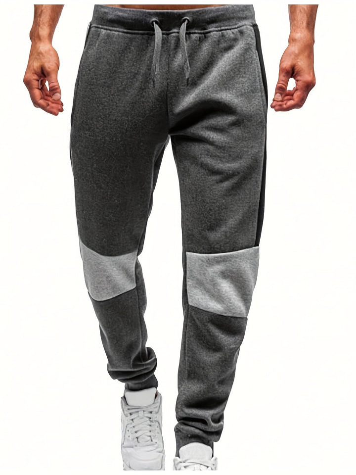 Men's Sporty Jogging Pants with Functional Pockets Lisslune
