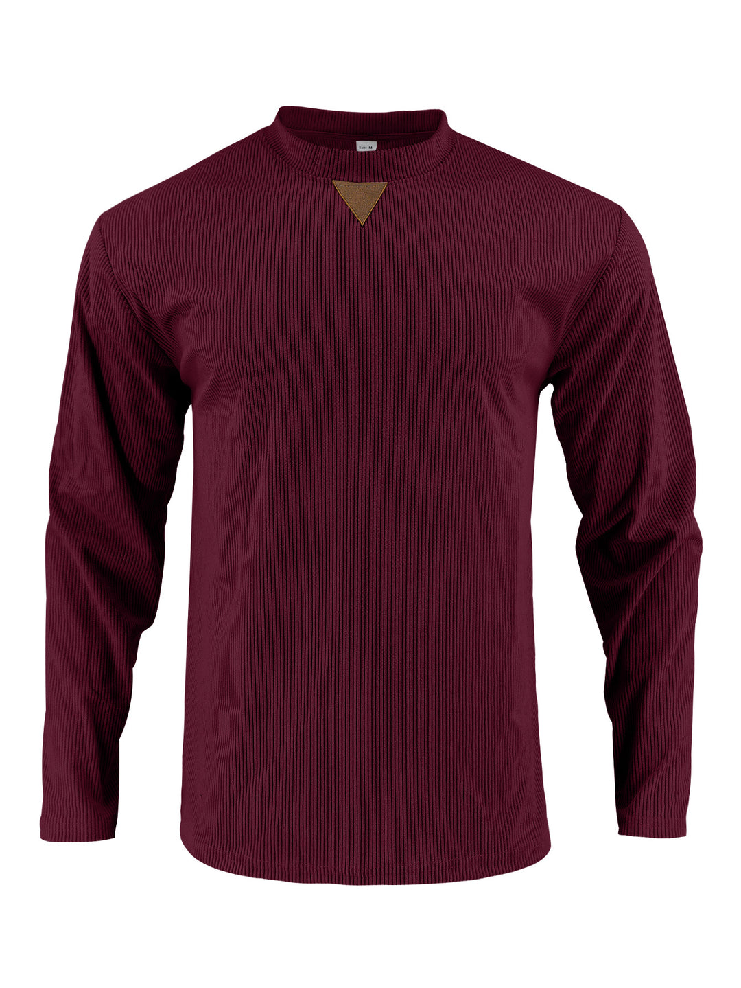 Men's sporty long-sleeve shirt with innovative texture design Lisslune