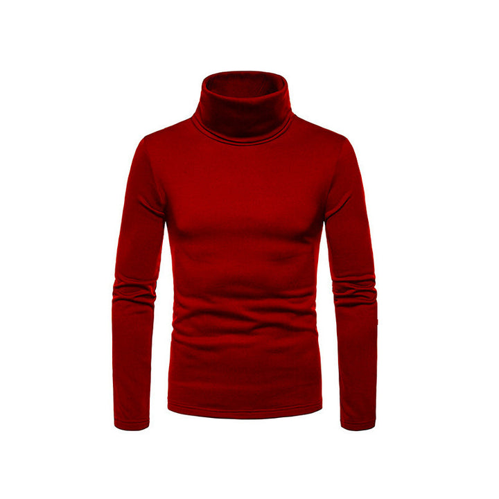 Men's stylish turtleneck sweater made of fine knit Lisslune