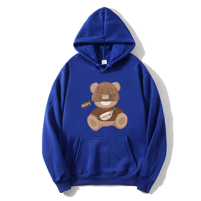 Women's hoodie with unique bear motif Lisslune