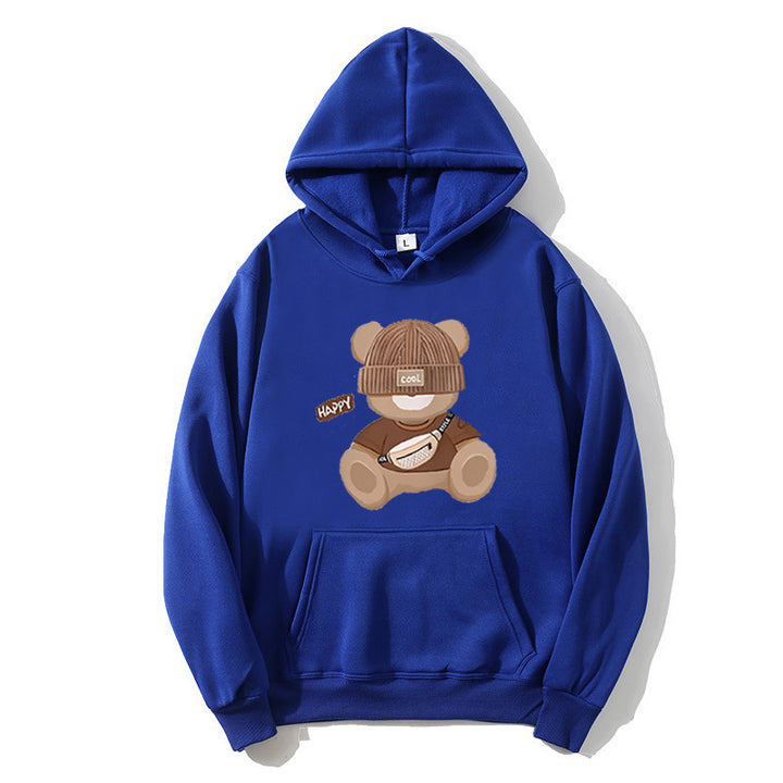 Women's hoodie with unique bear motif Lisslune