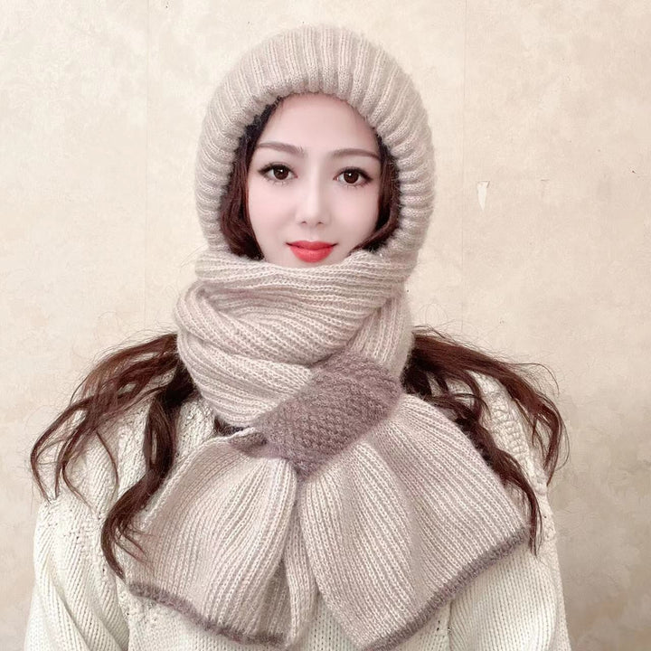 Lisslune | Warm 2in1 Hat Scarf