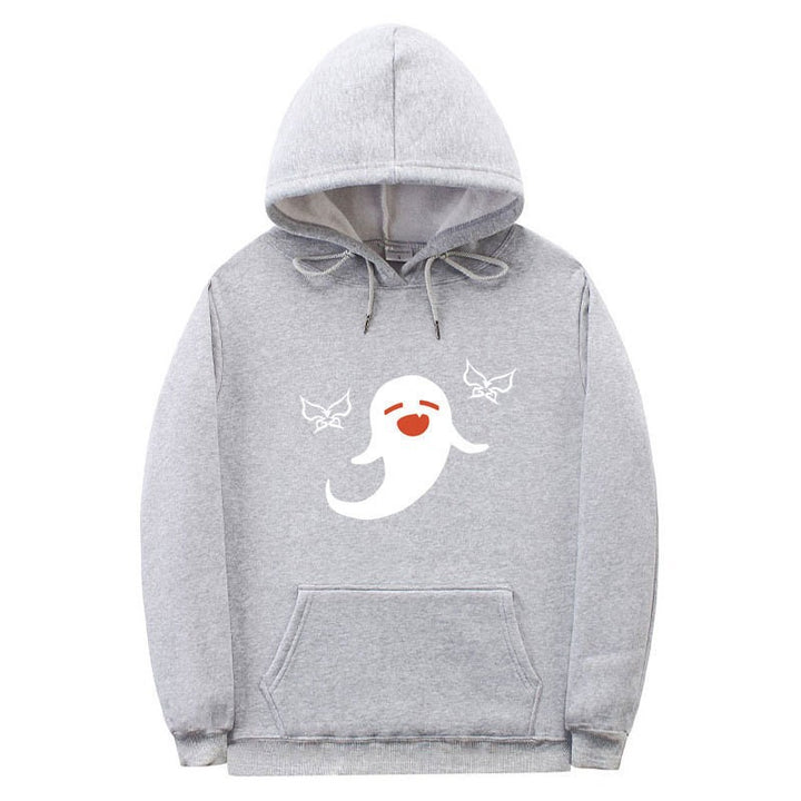 Women's Hoodie with Playful Ghost Design Lisslune