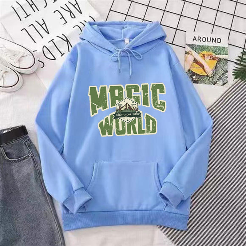 Women’s hoodie with modern graphic print Lisslune