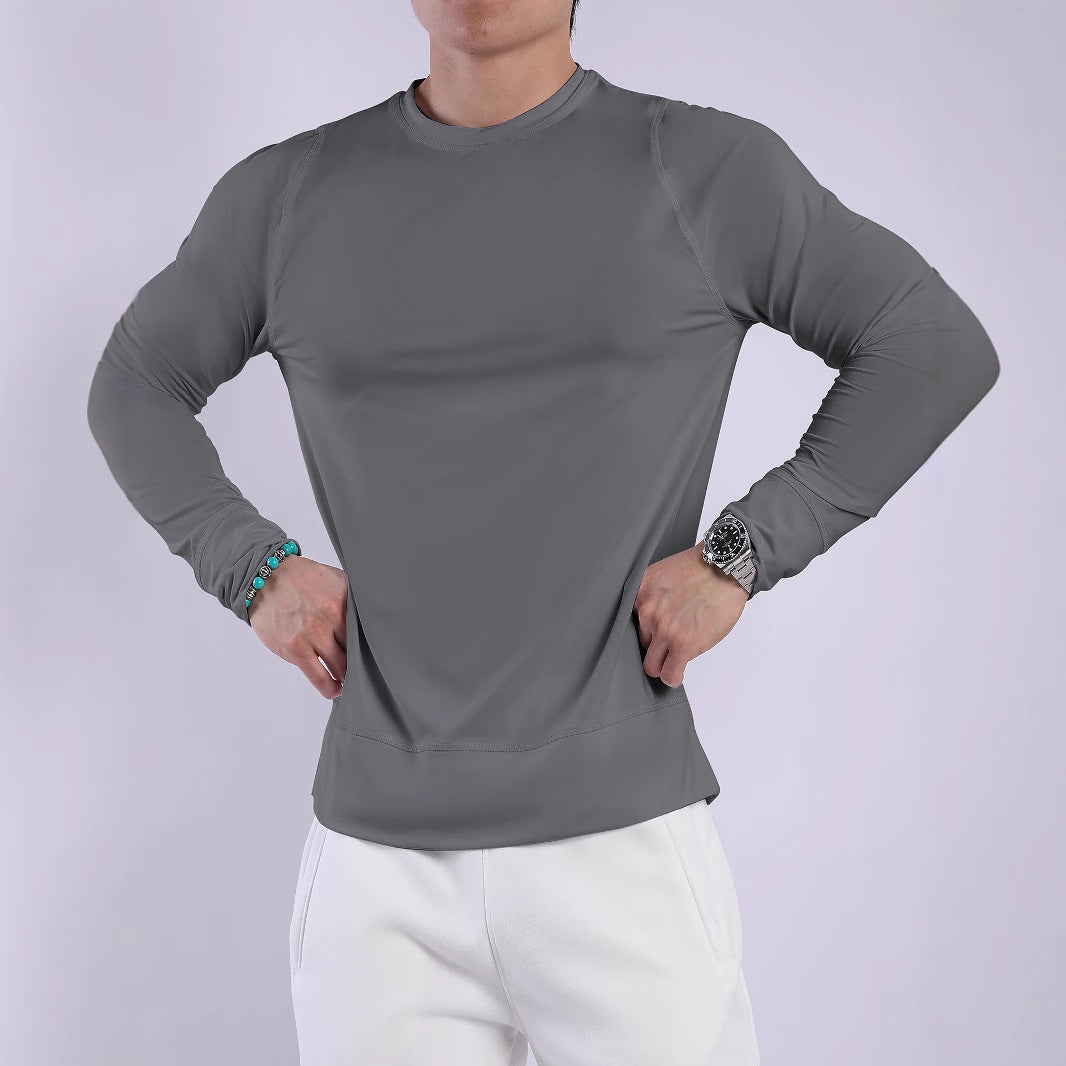 Men's functional top with long-lasting moisture transport Lisslune