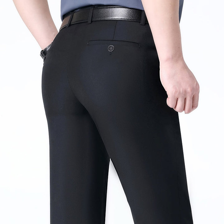 Men's elegant suit trousers made from high-quality wool blend Lisslune
