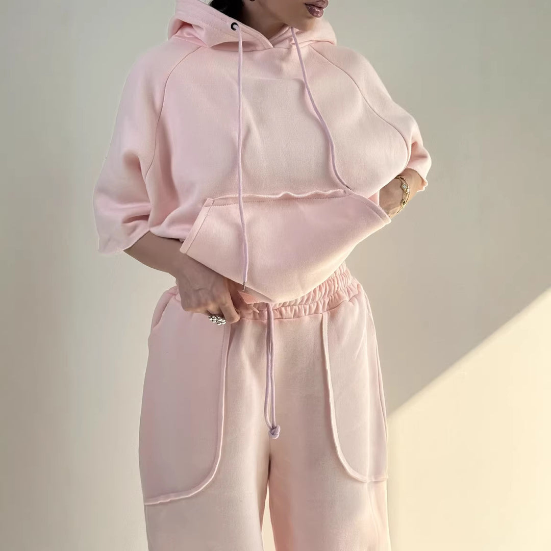 Women's oversized hoodie with kangaroo pocket Lisslune