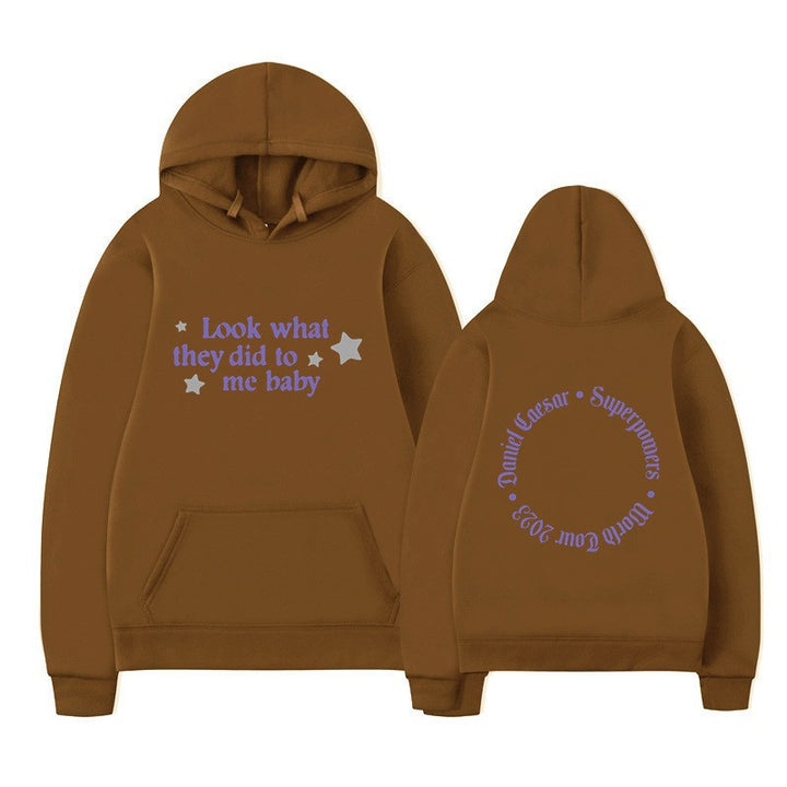 Women's hooded sweatshirt with creative slogan and unique design Lisslune