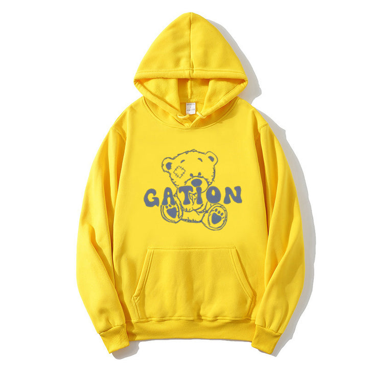 Women's hoodie with cute bear motif Lisslune