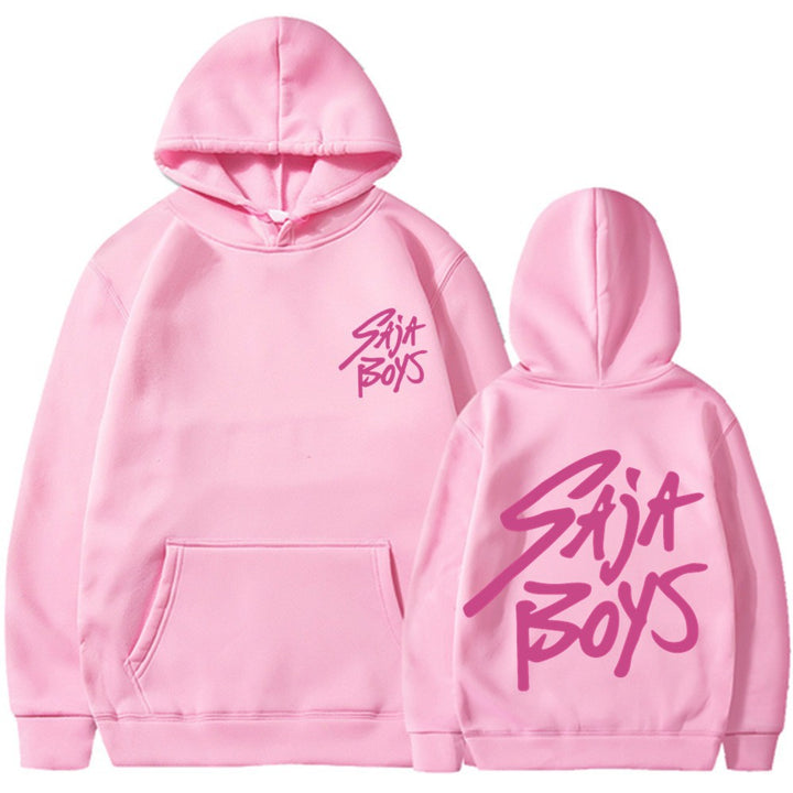 Women's hoodie with distinctive lettering and kangaroo pocket Lisslune