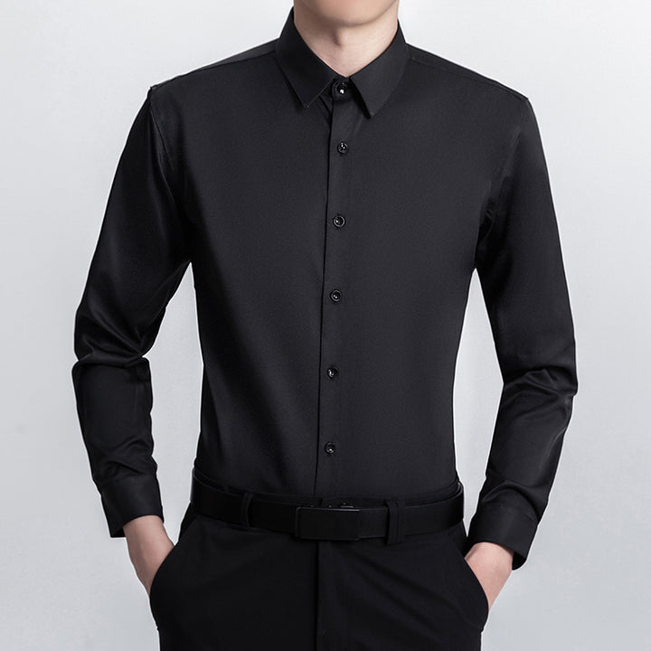 Men's Elegant Long Sleeve Shirt made of Breathable Material Lisslune