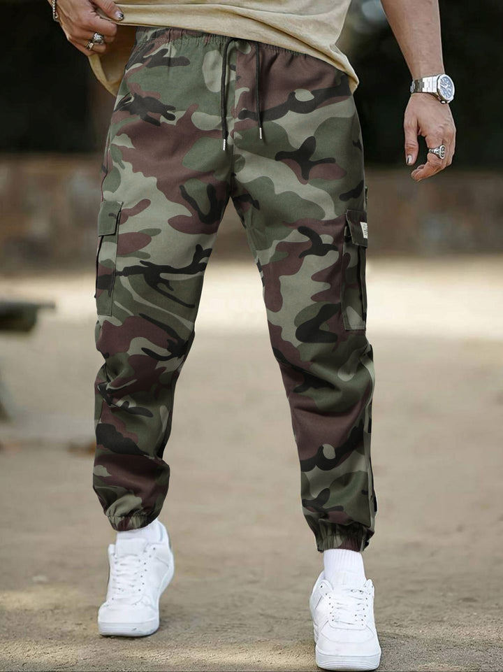 Men's Cargo Pants with Practical Pockets Lisslune