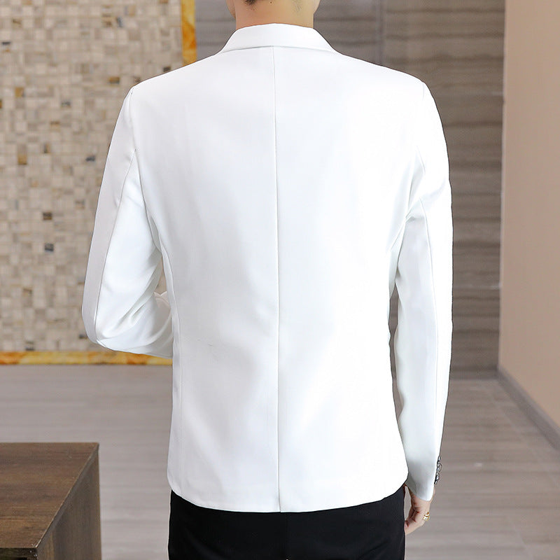 Men's elegant blazer in slim fit cut Lisslune