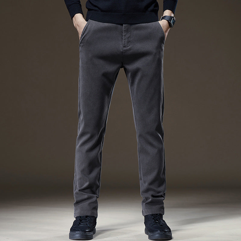 Men's Stylish Chino Pants with Practical Side Pockets Lisslune