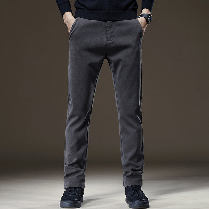 Men's Stylish Chino Pants with Practical Side Pockets Lisslune