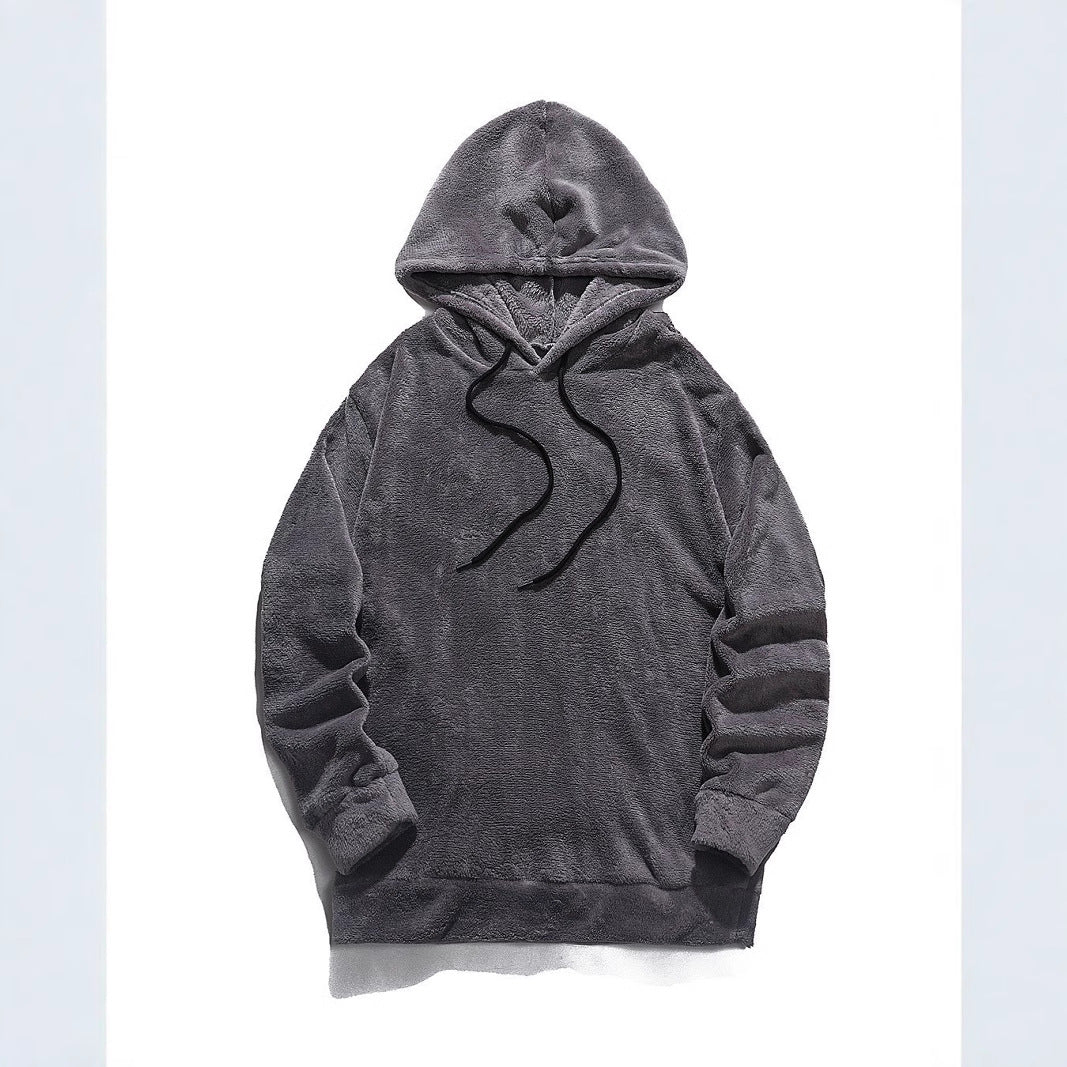 Men's Cozy Fleece Hoodie with Modern Fit Lisslune