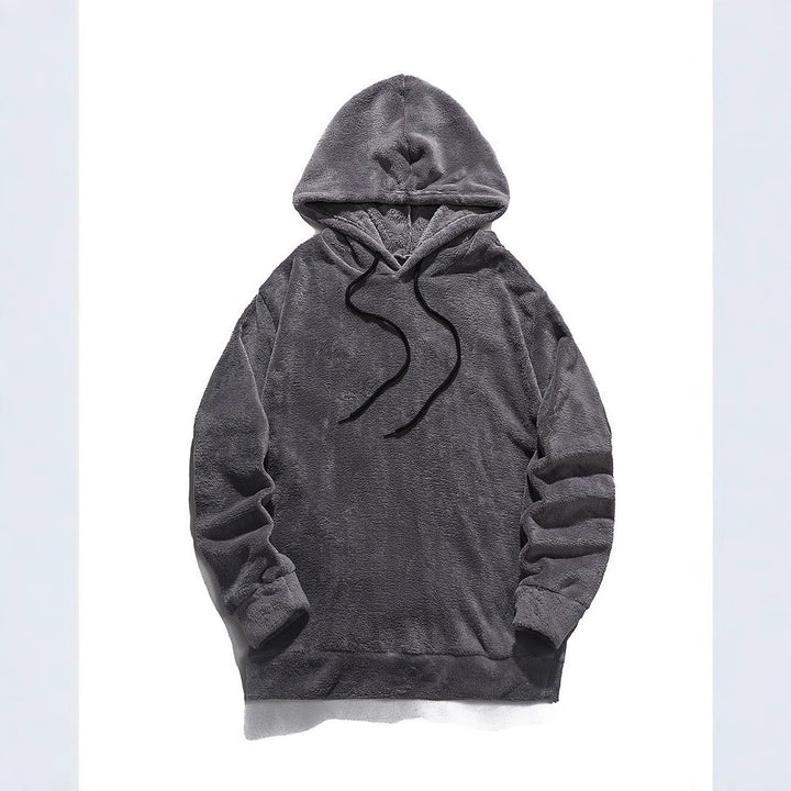 Men's Cozy Fleece Hoodie with Modern Fit Lisslune