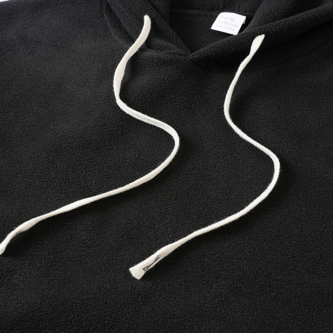 Men's Fleece Hoodie with modern cut and practical pockets Lisslune
