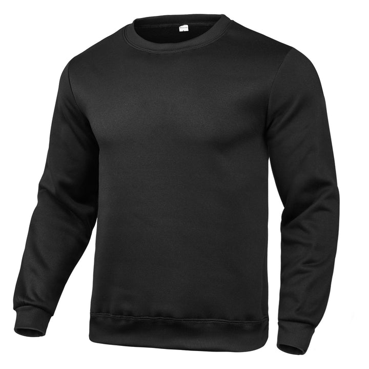 Men's Sweatshirt with Classic Crew Neck Lisslune