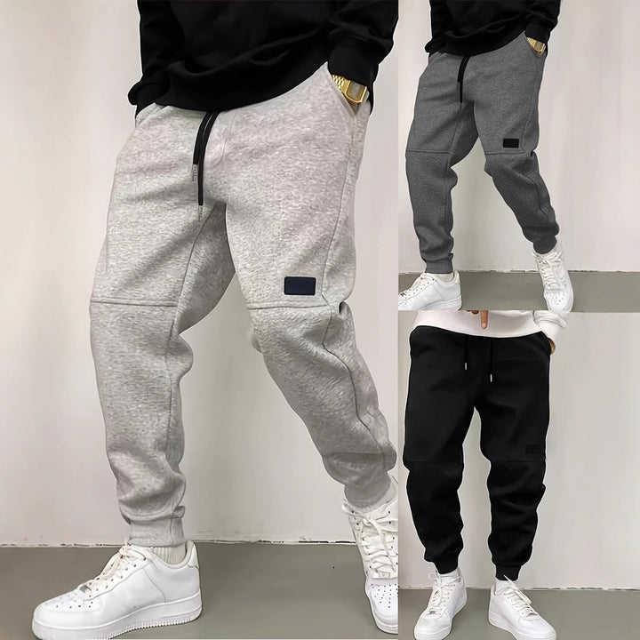 Men's comfortable joggers with functional pockets Lisslune