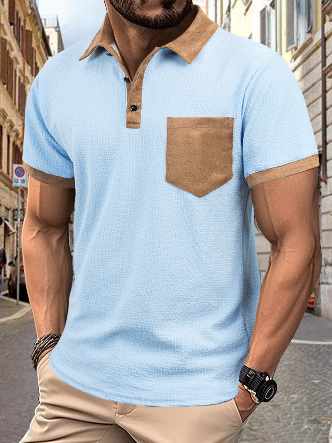 Men's Polo Shirt Lisslune