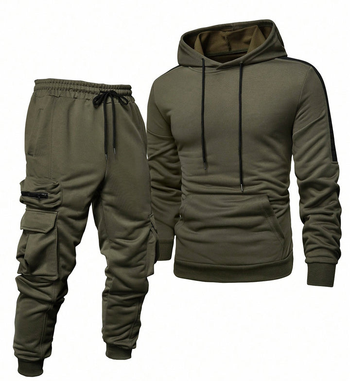 Men's Leisure Suit with Practical Pockets Lisslune