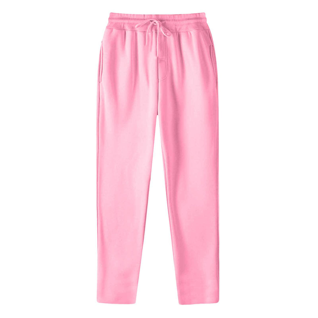 Men's lounge pants with elastic waistband and practical side pockets Lisslune