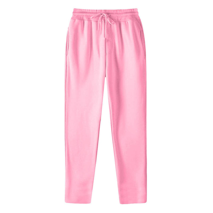 Men's lounge pants with elastic waistband and practical side pockets Lisslune