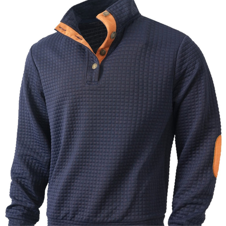 Men's stylish sweater with fashionable stand-up collar Lisslune