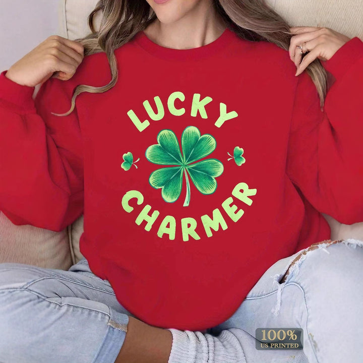 Women's sweatshirt with motivational print and casual fit Lisslune