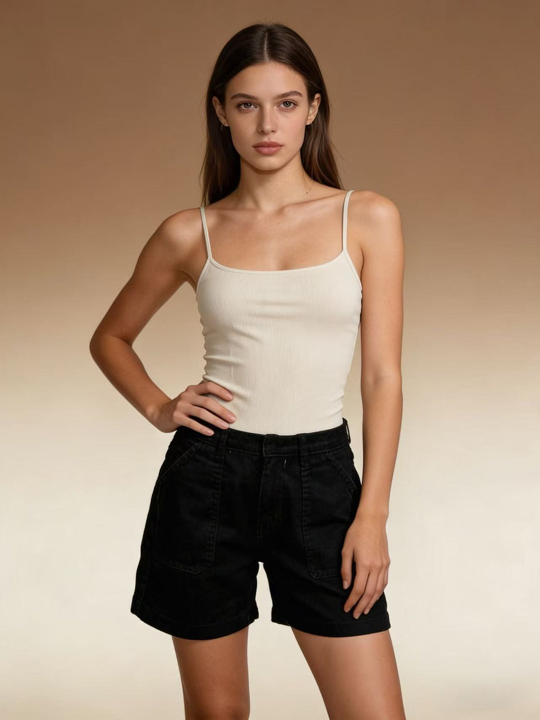 Women's casual summer shorts with side pockets and comfortable fit Lisslune