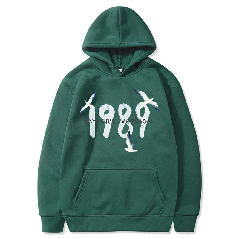 Women's hooded sweatshirt with creative bird design and high-quality cotton Lisslune
