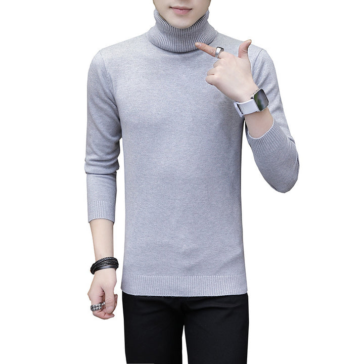 Men's high-necked knitted top Lisslune