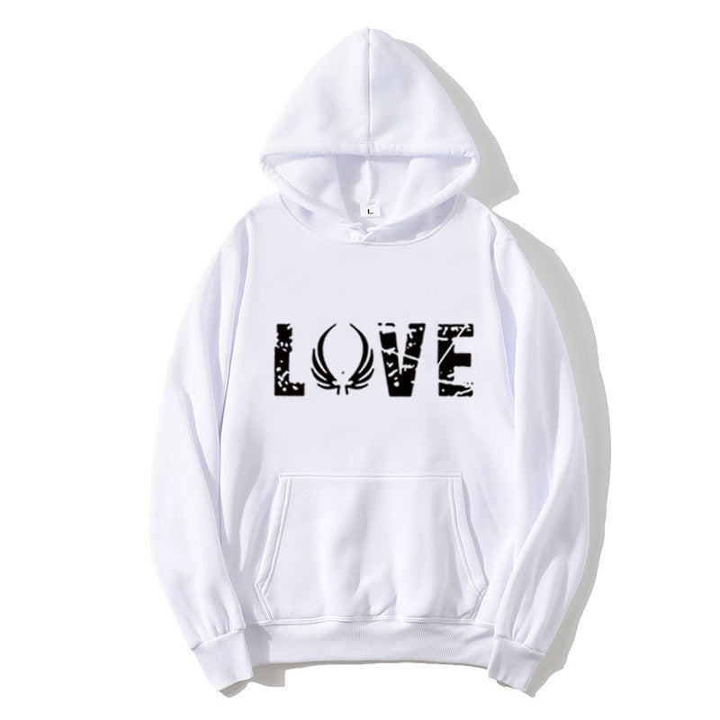 Women's hoodie with inspirational Love design Lisslune