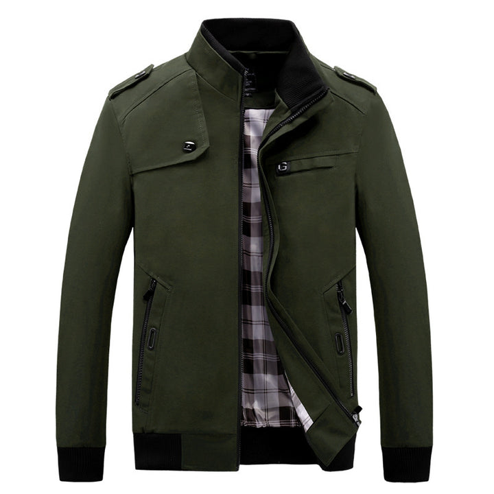 Men's fashionable transitional jacket with practical pockets and modern cut Lisslune