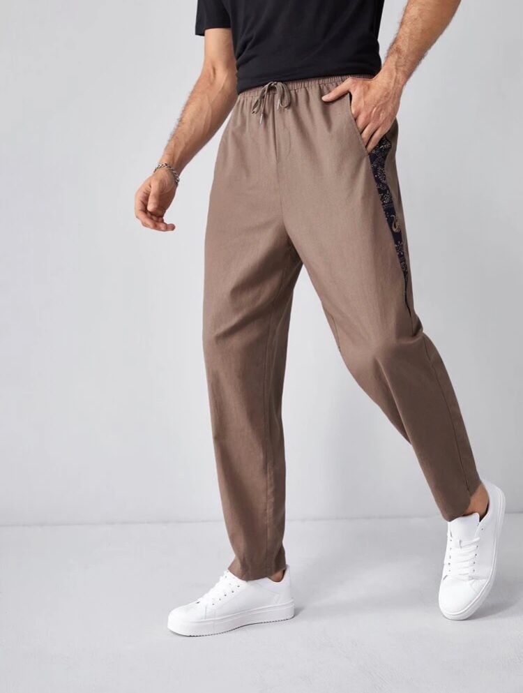 Men's casual and comfortable linen pants Lisslune