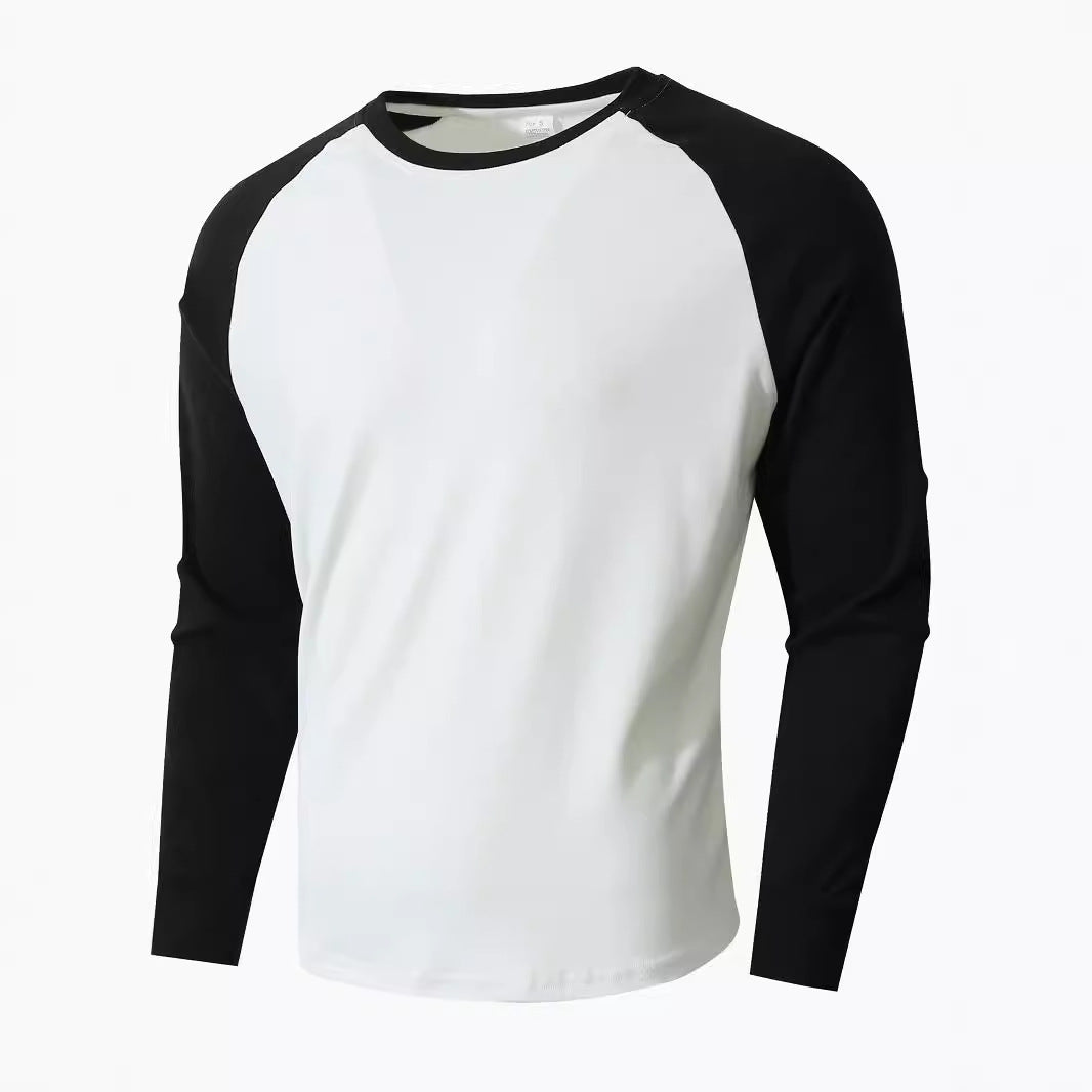 Men's sporty long-sleeve shirt with raglan sleeves Lisslune