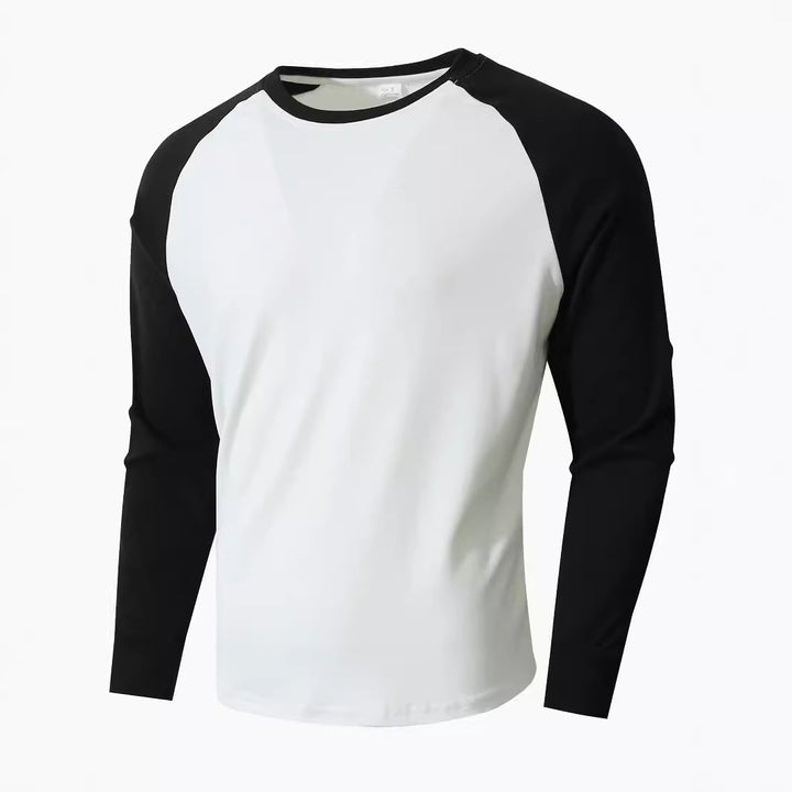 Men's sporty long-sleeve shirt with raglan sleeves Lisslune
