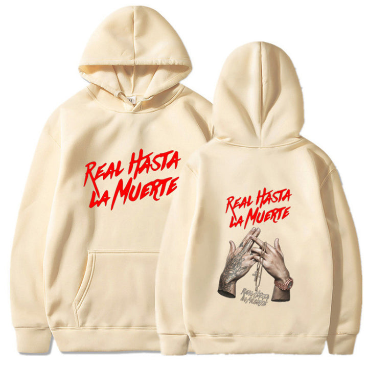 Women's hoodie with eye-catching lettering in urban style Lisslune