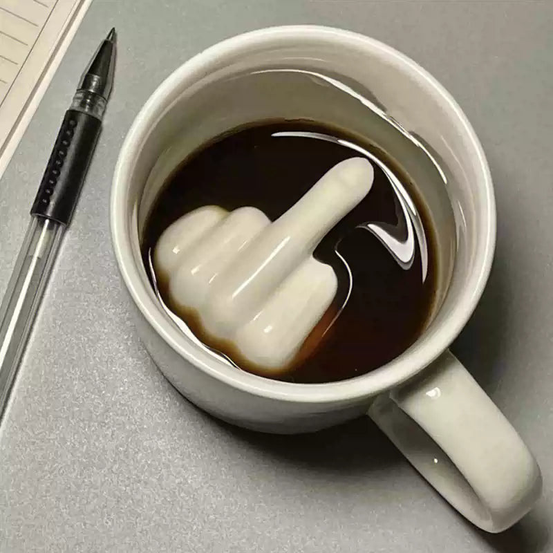 Lisslune | Middle Finger Ceramic Mug