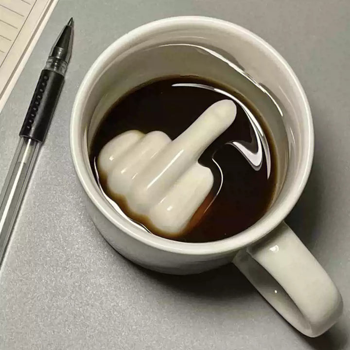Lisslune | Middle Finger Ceramic Mug